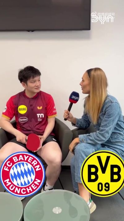 樊振东快问快答：VAR有时会打断比赛节奏，皇马在我心中是第一
