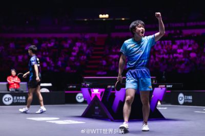 WTT澳门冠军赛-张本智和4-1周启豪晋级 国乒男单无缘四强！