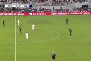 3连平！迈阿密国际2-2遭纳什维尔绝平 梅西世界波+造乌龙+2中框