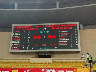 广东男篮98-84战胜墨尔本老虎！张文逸砍下全队最高22分，徐杰百分百命中率，卢卡被称为高级货，张皓嘉再次被弃用
