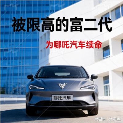 被限高的富二代，为什么非要救哪吒汽车？
