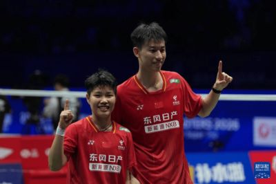 中国羽毛球大师赛：冯彦哲/黄东萍摘得混双冠军
