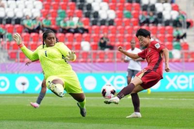 U20女足世界杯开门红，潍坊姑娘肖亚飞为中国队打入首球