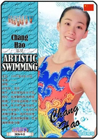【2026名古屋亚运会】中国花样游泳项目10人图鉴