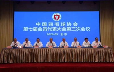 张新当选中国羽毛球协会主席，李论当选副主席；罢免夏煊泽副主席职务