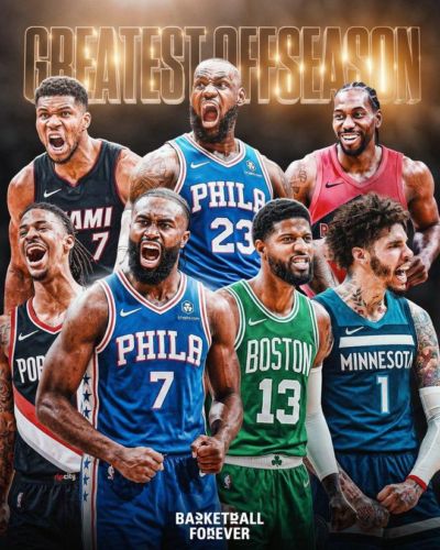 盘点NBA新赛季五大夺冠热门：76人、马刺领跑，骑士、热火上榜