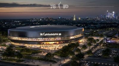 费城76人首次公开新球馆效果图 预计2030年投入使用