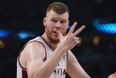 为国征战15年！前NBA球员贝尔坦斯宣布从拉脱维亚国家队退役