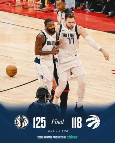 东契奇三双独行侠擒猛龙7连胜 活塞力克尼克斯
