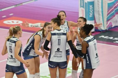 意甲女排科内夺7连胜领跑 米兰3-1送佩鲁贾7连败