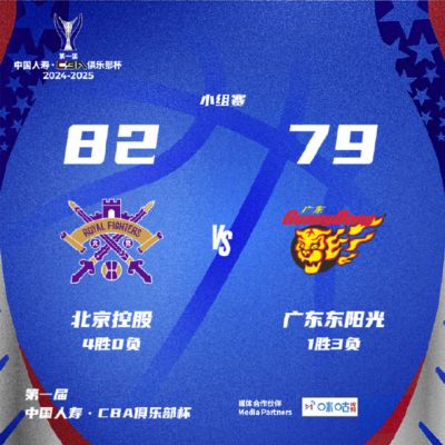 萨林杰16+18+12北控加时险胜广东 阿姆斯20分