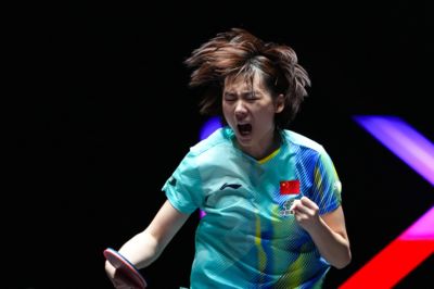 WTT澳门冠军赛：陈熠晋级女单决赛
