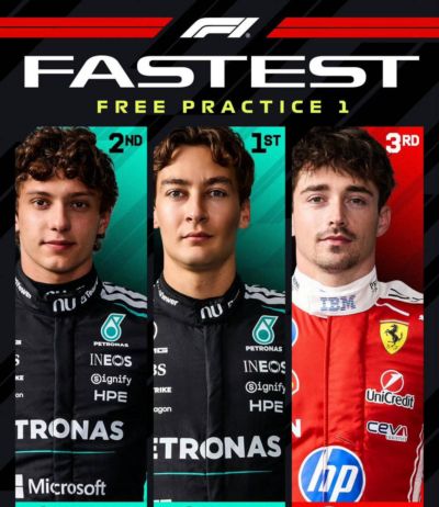 F1西班牙站第一次自由练习赛：梅赛德斯强势领跑，塞恩斯居第17