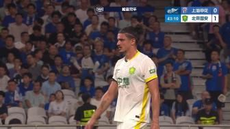 4连胜升第2！国安客场3-0申花 侯森8扑救拉莫斯曹永竞张稀哲破门