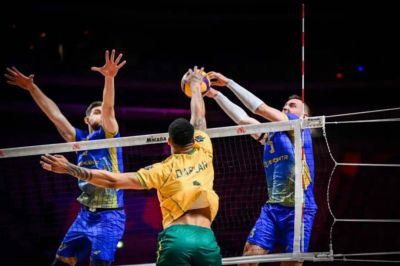 男排世联赛超级冷门 乌克兰队史首次击败巴西 世界排名狂揽13.98分