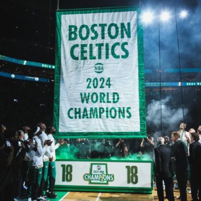 NBA新赛季正式揭幕 凯尔特人升起第18面冠军旗