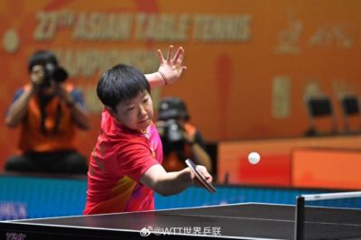 亚锦赛国乒女团3-0中国香港进决赛 静待印度日本