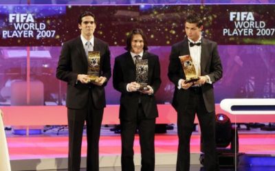 维尼修斯当选FIFA年度最佳 上个巴西人17年前卡卡