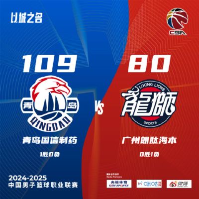 王睿泽26分杨瀚森10+9+7 青岛大胜广州