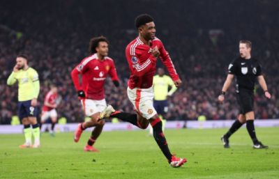 英超-阿马德帽子戏法 曼联3-1逆转南安普顿