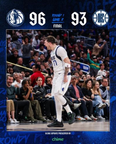 东契奇32+6+9小卡复出15分 独行侠险胜快船1-1