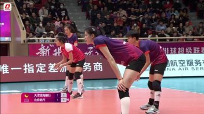 排超女排A级天津2-3不敌北汽 卫冕冠军惨遭3连败