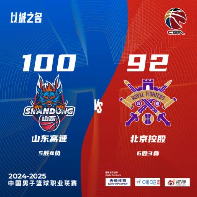 萨林杰23+20北控遭山东逆转 状元谢智杰17分