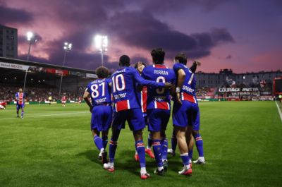 法甲-登贝莱助攻费兰闪袭 巴黎1-0布雷斯特取首胜