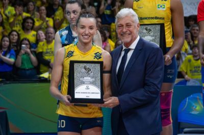 加比第四次夺得MVP！2026年南美女排锦标赛最佳阵容一览！