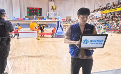 中国移动江苏公司圆满完成2026年江苏省城市篮球联赛（苏BA）灌南赛场通信保障