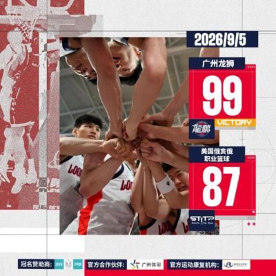 新援加速磨合，广州龙狮10月初出征季前赛