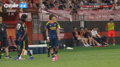 阿森纳U17换人，阿尔特塔大儿子加布里埃尔登场