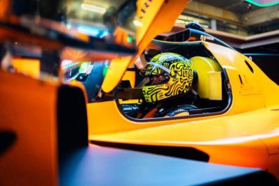 F1世界冠军诺里斯试驾迈凯伦Hypercar，刚拿杆位就飞葡萄牙