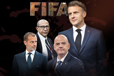 马克龙亲自调停FIFA提案，下场支持切费林+致电因凡蒂诺