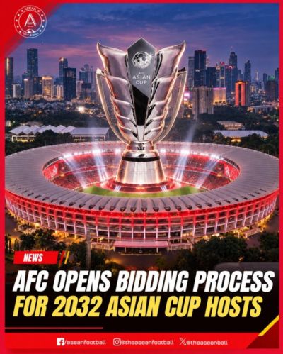 2032年亚洲杯主办权已开启竞标，同年还将举办欧洲杯美洲杯奥运会