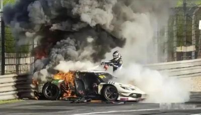49秒火海救人、15分钟救护车迟到！多支车队永久退赛，中国赛车界的遮羞布被彻底撕碎