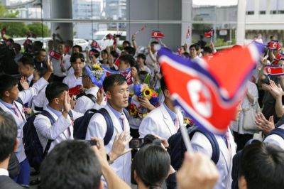 国足亚运首战对手！日媒：朝鲜男足训练不公开 常有高声呐喊