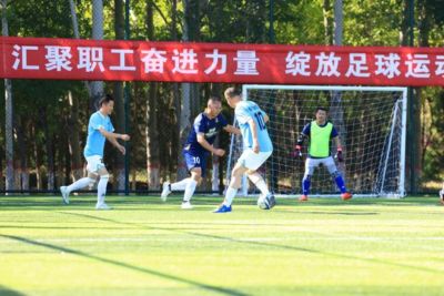 宁夏银川市职工五人制足球赛开赛