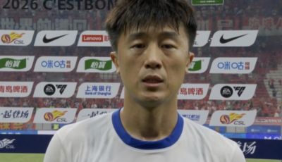 刘洋：今天整场比赛都踢得非常困难，大家在场上执行力做得很出色