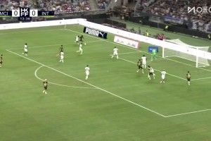 热身三连胜!国米点球4-2曼城 马雷斯卡首秀穆巴马破门帕瓦尔扳平