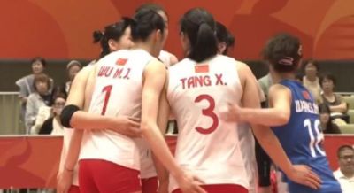 中国女排3-0横扫菲律宾 赢得名古屋亚运会开门红