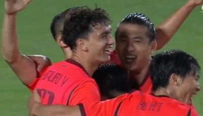 亚运会|青春固然靓丽，还须老将发力！中国男足2：1逆转朝鲜队