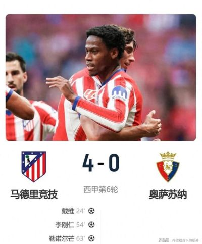 马竞4-0大胜藏大变！无核心反而升级，西蒙尼摆脱C罗式单一依赖症
