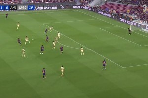 甘伯杯夺冠！巴萨2-1开罗国民 哈姆扎破旧主拉菲尼亚点射戈登失点