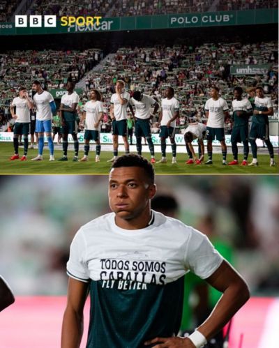马卡谈西甲声援休达T恤:前皇马主席所在协会发起 球星遮挡标语