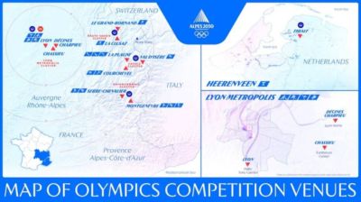 IOC新闻 | 2030年阿尔卑斯冬奥会体育场馆总体规划确定，欧洲顶级雪场加持奥运会