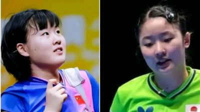争议！15岁左手天才拿大满贯双外卡！隔空叫板张本美和惹激烈论战