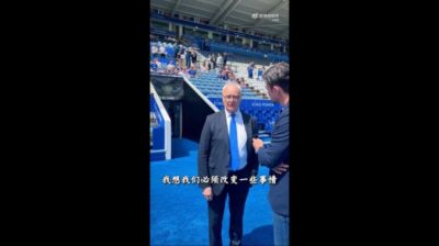 拉涅利此前接受谢晖采访：意大利迟早都会卷土重来，我们必须改变