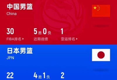 CCTV5+转播：中国男篮vs日本，亚运历史战绩5-1，进决赛或遇韩国