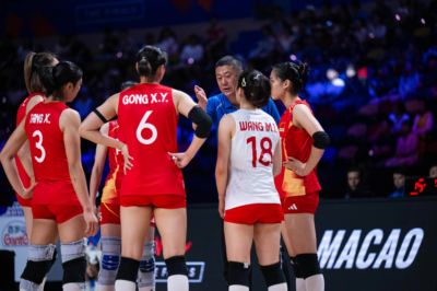 亚运会-中国女排3-0哈萨克斯坦 2连胜锁定B组头名进8强